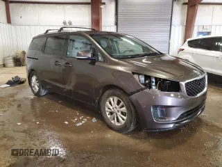 2016 Kia Sedona LX with VIN KNDMB5C1XG6134857, listed as a Copart auction lot 52302935 with 142,868 mi miles and Clean Title. Bid and sale history available at DreamBid. Image 4.