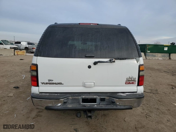 2006 GMC Yukon XL SLT with VIN 1GKFK16Z56J117404, listed as a Copart auction lot 42551025 with 107,860 mi miles and Salvage Title. Bid and sale history available at carsss.com. Image 6.