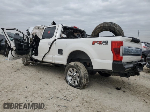 2019 Ford Super Duty F-250 SRW XL with VIN 1FT7W2BT9KEF77020, listed as a Copart auction lot 45382005 with 0 mi miles and Salvage Title. Bid and sale history available at carsss.com. Image 2.