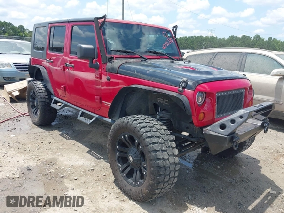 2007 Jeep Wrangler Unlimited X with VIN 1J4GA39107L187817, listed as a IAAI auction lot 42552732 with 149,702 mi miles and . Bid and sale history available at DreamBid. Image 1.