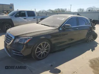 2020 Mercedes-Benz S 560 with VIN WDDUG8DB7LA523768, listed as a Copart auction lot 49408055 with Not Provided miles and Salvage Title. Bid and sale history available at DreamBid. Image 1.