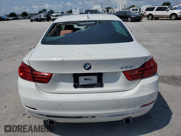 2014 BMW 4 Series 435i с VIN WBA3R1C52EF729134, выставлен на аукционе Copart как лот 59146235 с пробегом Не указан миль и Списание • Salvage title. История ставок и продаж доступна на DreamBid. Изображение 6.
