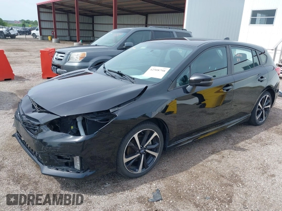 2021 Subaru Impreza Special Sports with VIN 4S3GTAJ61M1707171, listed as a IAAI auction lot 42508798 with 55,932 mi miles and . Bid and sale history available at DreamBid. Image 18.