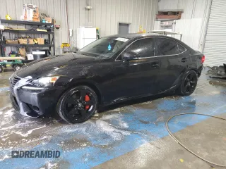 2015 Lexus IS 350 z VIN JTHBE1D23F5019809, wystawiony jako Copart lot #83851034 z przebiegiem 109 250 mil mil oraz Szkoda całkowita • Salvage title. Historia ofert i sprzedaży dostępna na DreamBid. Obrazek 1.