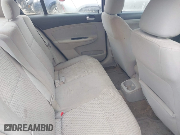 2008 Chevrolet Cobalt LT with VIN 1G1AL58FX87319435, listed as a IAAI auction lot 42118230 with Not Provided miles and . Bid and sale history available at DreamBid. Image 8.