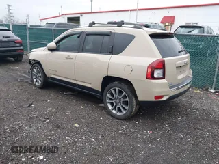 2017 Jeep Compass High Altitude with VIN 1C4NJCEB9HD166388, listed as a IAAI auction lot 41562178 with 111,218 mi miles. Bid and sale history available at carsss.com. Image 3.