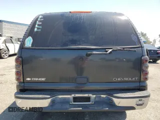 2005 Chevrolet Tahoe LS with VIN 1GNEC13VX5R115306, listed as a Copart auction lot 62836105 with 150,716 mi miles and Salvage title. Bid and sale history available at DreamBid. Image 6.