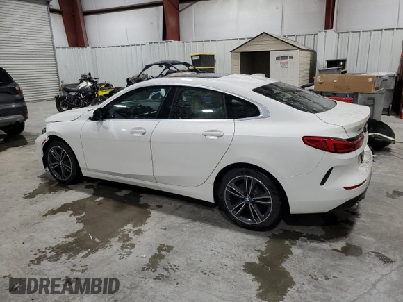 2021 BMW 2 Series 228i xDrive with VIN WBA73AK01M7H65644, listed as a Copart auction lot 47182605 with 60,793 mi miles and Salvage Title. Bid and sale history available at DreamBid. Image 2.