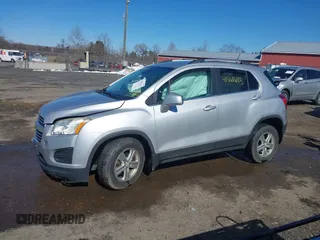 2015 Chevrolet Trax LT with VIN 3GNCJRSB8FL255740, listed as a IAAI auction lot 41561643 with 144,671 mi miles. Bid and sale history available at carsss.com. Image 14.
