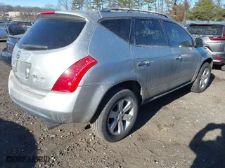 2003 Nissan Murano SL with VIN JN8AZ08WX3W225308, listed as a IAAI auction lot 41313008 with 999,999 mi miles. Bid and sale history available at carsss.com. Image 4.