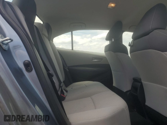 2020 Toyota Corolla LE with VIN JTDEPRAEXLJ059829, listed as a Copart auction lot 53912185 with 50,790 mi miles and Salvage Title. Bid and sale history available at DreamBid. Image 10.
