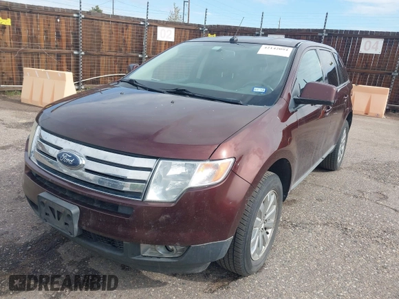 2010 Ford Edge SEL with VIN 2FMDK3JC2ABA06433, listed as a IAAI auction lot 42142094 with 193,665 mi miles. Bid and sale history available at carsss.com. Image 2.