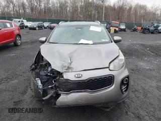 2017 Kia Sportage LX with VIN KNDPMCAC2H7238741, listed as a IAAI auction lot 41973333 with 64,714 mi miles and . Bid and sale history available at carsss.com. Image 12.