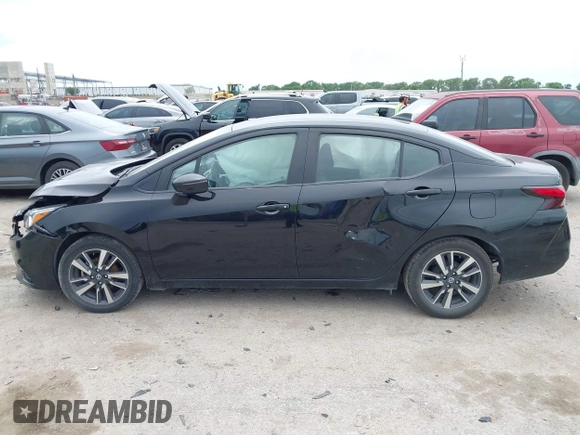 2021 Nissan Versa SV with VIN 3N1CN8EV2ML839399, listed as a IAAI auction lot 42472811 with 84,635 mi miles and . Bid and sale history available at DreamBid. Image 14.
