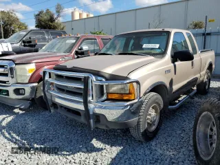 1999 Ford F-250 XL z VIN 1FTNX20L8XEC12729, wystawiony jako Copart lot #45023335 z przebiegiem 136 587 mil mil oraz Czysty tytuł • Clean title. Historia ofert i sprzedaży dostępna na DreamBid. Obrazek 2.