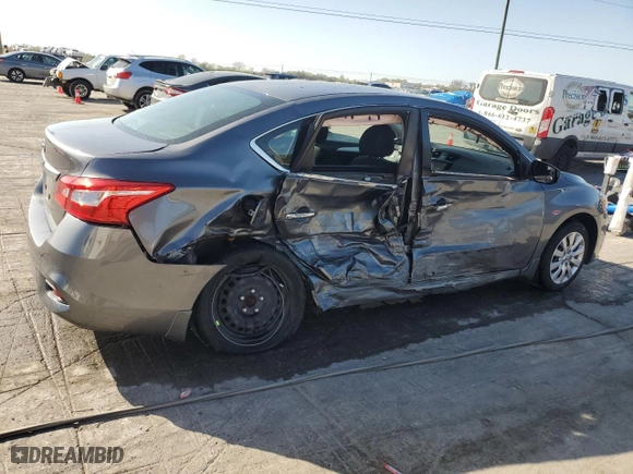 2019 Nissan Sentra SV with VIN 3N1AB7AP5KY337472, listed as a Copart auction lot 52209835 with 19,237 mi miles and Salvage Title. Bid and sale history available at carsss.com. Image 3.