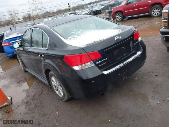 2012 Subaru Legacy 2.5i with VIN 4S3BMCA69C3036418, listed as a IAAI auction lot 41662686 with 142,014 mi miles. Bid and sale history available at carsss.com. Image 3.