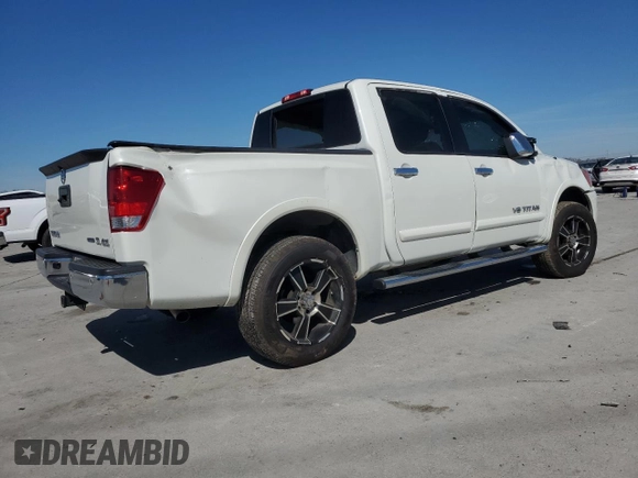 2013 Nissan Titan SL with VIN 1N6BA0ECXDN304659, listed as a Copart auction lot 50101345 with 153,951 mi miles and Clean Title. Bid and sale history available at DreamBid. Image 3.