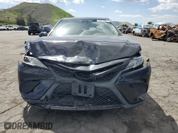 2019 Toyota Camry LE with VIN 4T1B11HK9KU840139, listed as a Copart auction lot 52015825 with 77,939 mi miles and Salvage Title. Bid and sale history available at carsss.com. Image 5.
