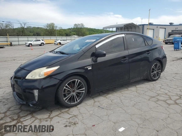 2013 Toyota Prius One with VIN JTDKN3DU5D5677675, listed as a Copart auction lot 53885695 with 0 mi miles and Clean Title. Bid and sale history available at carsss.com. Image 1.