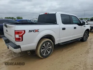 2018 Ford F-150 XL with VIN 1FTEW1CG6JKE91943, listed as a Copart auction lot 50971715 with 109,870 mi miles and Salvage Title. Bid and sale history available at carsss.com. Image 3.