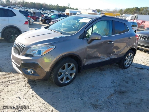 2013 Buick Encore Leather with VIN KL4CJCSB9DB080753, listed as a IAAI auction lot 41151433 with NaN miles. Bid and sale history available at carsss.com. Image 2.