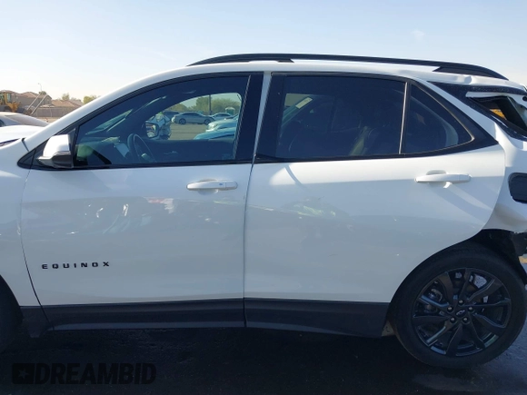 2023 Chevrolet Equinox RS with VIN 3GNAXMEG0PS137169, listed as a IAAI auction lot 41188861 with 41,178 mi miles. Bid and sale history available at carsss.com. Image 13.