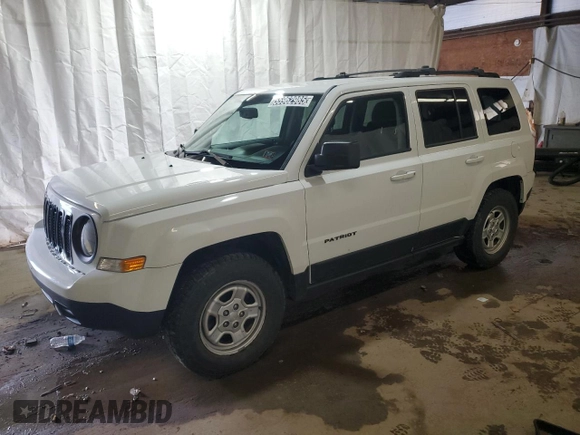 2016 Jeep Patriot Sport с VIN 1C4NJRBB7GD557089, выставлен на аукционе Copart как лот 55962985 с пробегом 116 040 миль миль и Чистый • Clean title. История ставок и продаж доступна на DreamBid. Изображение 1.