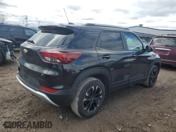 2022 Chevrolet TrailBlazer LT with VIN KL79MRSL5NB093730, listed as a Copart auction lot 52337644 with 22,458 mi miles and . Bid and sale history available at DreamBid. Image 3.