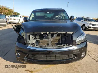 2011 Infiniti QX56 8-passenger with VIN JN8AZ2NC8B9303121, listed as a Copart auction lot 79643554 with 187,950 mi miles and Salvage Title. Bid and sale history available at carsss.com. Image 5.