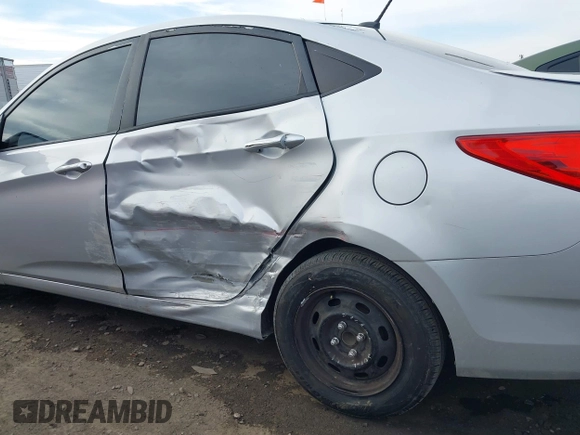 2013 Hyundai Accent GLS with VIN KMHCT4AE6DU481193, listed as a IAAI auction lot 41652387 with 148,420 mi miles. Bid and sale history available at carsss.com. Image 6.