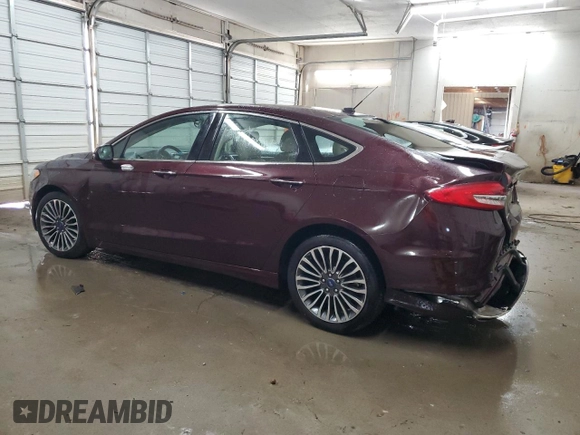 2017 Ford Fusion SE with VIN 3FA6P0H99HR187829, listed as a Copart auction lot 60125735 with 62,492 mi miles and Salvage title. Bid and sale history available at DreamBid. Image 2.