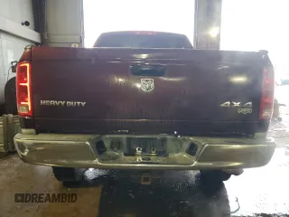 2005 Dodge Ram 2500 SLT with VIN 3D7KS28D95G705457, listed as a Copart auction lot 47731045 with 124,560 mi miles and Salvage Title. Bid and sale history available at carsss.com. Image 6.