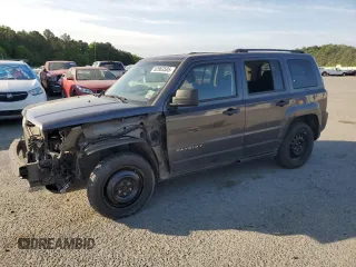 2017 Jeep Patriot Sport with VIN 1C4NJPBA2HD102356, listed as a Copart auction lot 52963505 with 127,071 mi miles and Salvage Title. Bid and sale history available at carsss.com. Image 1.