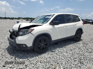 2019 Honda Passport Sport with VIN 5FNYF7H29KB004245, listed as a Copart auction lot 58518575 with 89,806 mi miles and Salvage title. Bid and sale history available at DreamBid. Image 1.