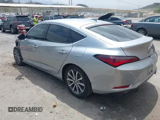 2024 Acura Integra with VIN 19UDE4H23RA027105, listed as a IAAI auction lot 42195084 with 12,419 mi miles and . Bid and sale history available at DreamBid. Image 3.