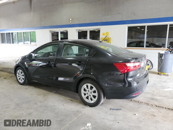 2014 Kia Rio LX with VIN KNADM4A33E6417068, listed as a Copart auction lot 54787885 with 98,078 mi miles and Salvage Title. Bid and sale history available at DreamBid. Image 2.
