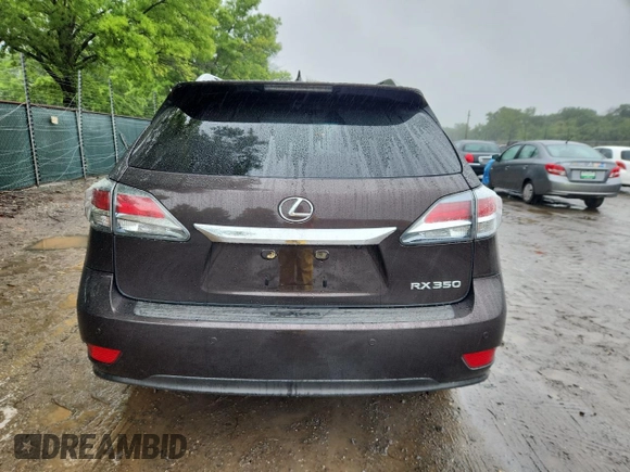 2014 Lexus RX 350 with VIN 2T2BK1BA4EC236769, listed as a Copart auction lot 58861175 with 15,737 mi miles and Salvage title. Bid and sale history available at DreamBid. Image 6.