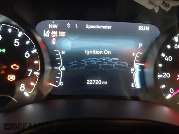 2023 Jeep Compass (RED) Edition z VIN 3C4NJDCN1PT569129, wystawiony jako IAAI lot #42407967 z przebiegiem 22 720 mil mil oraz . Historia ofert i sprzedaży dostępna na DreamBid. Obrazek 15.