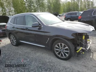 2019 BMW X3 xDrive30i with VIN 5UXTR9C50KLP90236, listed as a Copart auction lot 54836495 with 51,380 mi miles and Salvage Title. Bid and sale history available at DreamBid. Image 4.