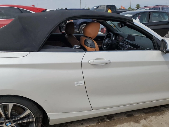 2018 BMW 2 Series 230i xDrive with VIN WBA2K1C50JVD41273, listed as a Copart auction lot 75304094 with 0 mi miles and Non Repairable. Bid and sale history available at carsss.com. Image 12.