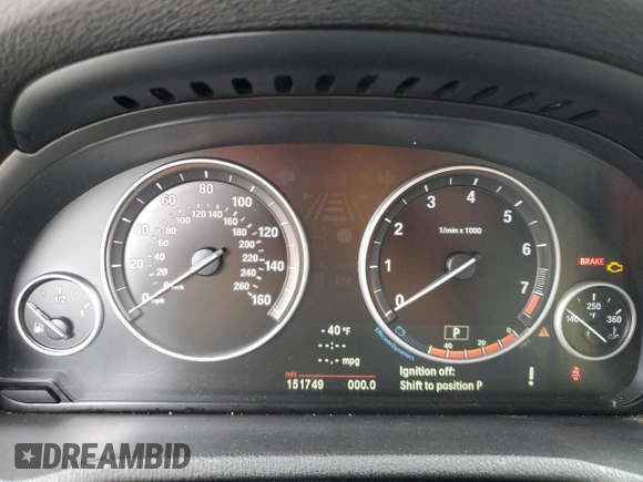 2013 BMW X3 xDrive28i with VIN 5UXWX9C50D0A12772, listed as a Copart auction lot 46727065 with 151,749 mi miles and Salvage Title. Bid and sale history available at carsss.com. Image 9.