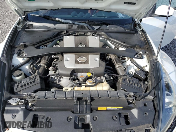 2018 Nissan 370Z Touring with VIN JN1AZ4EH0JM572392, listed as a Copart auction lot 85166214 with 44,355 mi miles and Salvage Title. Bid and sale history available at DreamBid. Image 12.