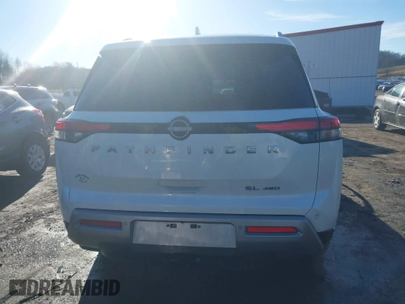 2022 Nissan Pathfinder SL with VIN 5N1DR3CD4NC255923, listed as a IAAI auction lot 41576437 with 30,751 mi miles and . Bid and sale history available at DreamBid. Image 16.