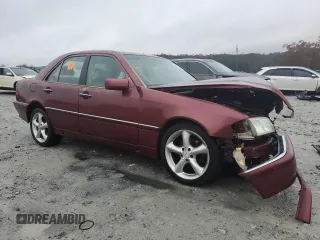 1999 Mercedes-Benz C 230/260/280/320 with VIN WDBHA24G6XA665992, listed as a Copart auction lot 83875544 with Not Provided miles and Salvage Title. Bid and sale history available at carsss.com. Image 4.
