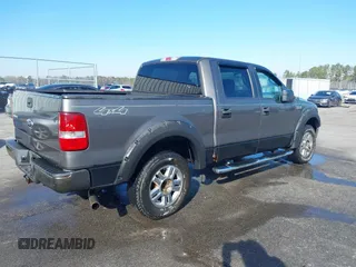 2008 Ford F-150 XLT with VIN 1FTPW14588FA37086, listed as a IAAI auction lot 41651399 with 99,866 mi miles. Bid and sale history available at carsss.com. Image 4.