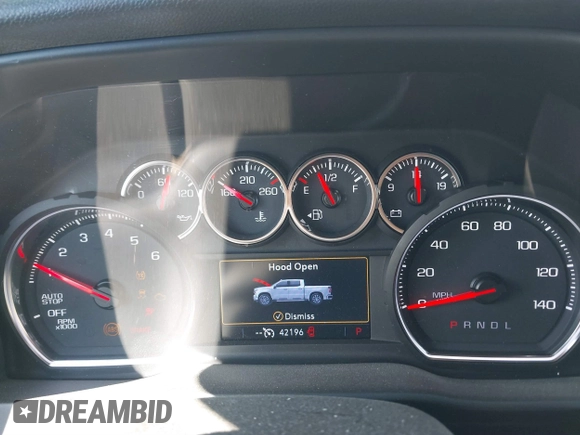 2019 Chevrolet Silverado 1500 LT with VIN 1GCRWCEDXKZ290572, listed as a IAAI auction lot 41622202 with 42,196 mi miles and . Bid and sale history available at DreamBid. Image 7.