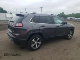 2021 Jeep Cherokee Limited with VIN 1C4PJMDX5MD210666, listed as a Copart auction lot 61540965 with 67,233 mi miles and Salvage title. Bid and sale history available at DreamBid. Image 3.