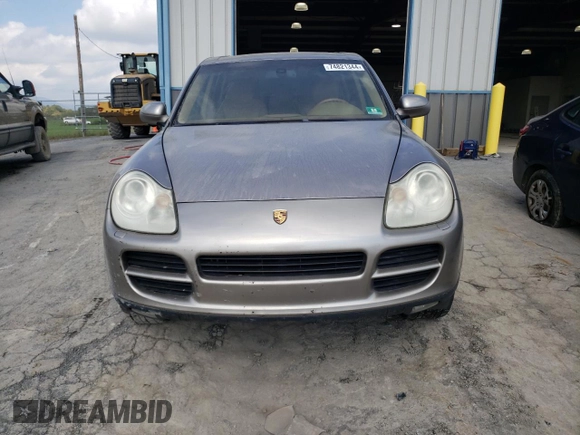 2004 Porsche Cayenne with VIN WP1AA29P74LA21332, listed as a Copart auction lot 74821344 with 116,888 mi miles and Clean Title. Bid and sale history available at carsss.com. Image 5.