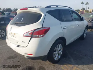 2012 Nissan Murano S with VIN JN8AZ1MU5CW102932, listed as a IAAI auction lot 40895504 with 119,837 mi miles. Bid and sale history available at carsss.com. Image 4.